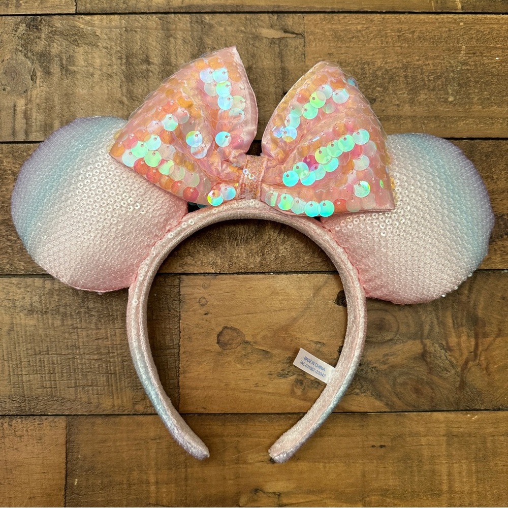 Pink Ombré Sakura Disney Mouse Ears